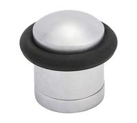 Timco Cylinder Door Stop - Satin Chrome TIMpac 1 200049P