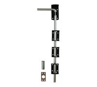 Timco DDB18BBTaurus Garage Drop Down Bolt - Black - 18"