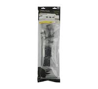 Timco DDB18BP Garage Drop Down Bolt - Black 18in TIMbag 1