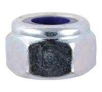 TIMCO DIN 982 BZP Type P Nylon Nut - M12 - Zinc - Pack of 4
