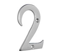 Timco Door Numeral 2 - Polished Chrome TIMpac 1 200081P