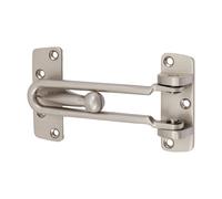Timco Door Restrictor - Satin Chrome (Size 107mm - 1 Each) in Silver Timco Silver