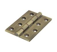 Timco 234100 Double Phosphor Bronze Washered Hinges - Solid Brass - Antique Brass 102 X 67