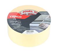 Timco DSCT Double Sided Cloth Tape - White 25M X 50Mm Roll 1
