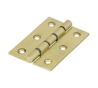TIMCO Double Steel Washered Hinges - Solid Brass - Polished Chrome