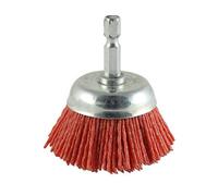 Timco Drill Cup Brush Nylon - 75mm