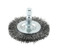 Timco Drill Wheel Brush Crimped Steel Wire - 50mm