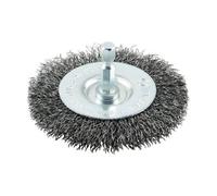 Timco Drill Wheel Brush Crimped Steel Wire - 75mm