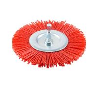 Timco Drill Wheel Brush Nylon - 100mm
