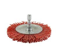 Timco Drill Wheel Brush Nylon - 75mm