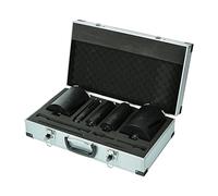 TIMCO Dry Diamond Core Drill Kit - 5pcs - Five of The Most Popular Sizes and Accessories in an Aluminium case