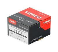 TIMCO Drywall Coarse Thread Bugle Head Black Screws - 3.5 x 50