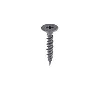 Timco Drywall Construction Timber Stud Cement Board Screws - Ph - Countersunk Wafer - Twin-Cut - Exterior - Silver Organic Box 200 217789