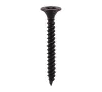 Timco Drywall Fine Thread Bugle Head Black Screws - 3.5 X 25