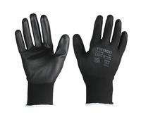 Timco Durable Grip Gloves - Pu Coated Polyester - Multi Pack Bag 12 770324