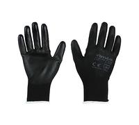 Timco - Durable Grip Gloves - PU Coated Polyester (Size Large - 1 Each)