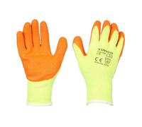 Timco - Eco-Grip Gloves - Crinkle Latex Coated Polycotton (Size Large - 1 Each)