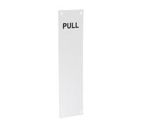 Timco Finger Plate Pull - Satin Anodised Aluminium TIMbag 1 725138