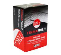 Timco Firmahold Collated Brad Nails - 16 Gauge - Straight - Stainless Steel Bss1638 - 16G X 38mm