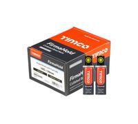 Timco - Firmahold Collated Straight Brad Nails & Fuel Cells 16G X 45/2Bfc (Box Qty. 2000Pcs) Abg1645G - Galvanised Finish
