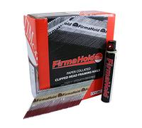 Timco CPLT90G Firmahold Collated Clipped Head Nails & Fuel Cells - Trade Pack - Plain Shank - Firmagalv + 3.1 X 90/2Cfc