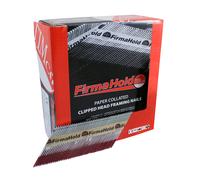 TIMCO FirmaHold Paper Clipped Head Framing Nails - Trade Pack - Plain Shank 3.1 x 90 - Bright- 2200 Pieces