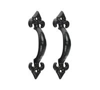 Timco - Fleur De Lys Pull Handle - Antique Black (Size 4" - 1 Each)