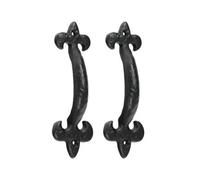Timco - Fleur De Lys Pull Handle - Antique Black (Size 6" - 1 Each)