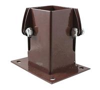 TIMCO Flush Fit Shoe-75mm-Oxide, Oxide Red, 75mm x 75mm