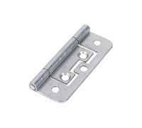 TIMCO Flush Hinges (105) Steel Silver - 63 x 37