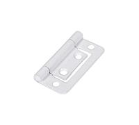 TIMCO Flush Hinges (105) Steel White - 50 x 38.5