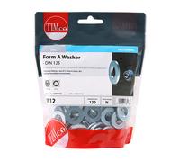 Timco Form A Washers - Zinc - TIMbag of 130 12WHAZB