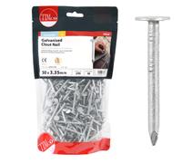 Timco Galvanised Clout Nails - 50 x 3.35 (1 Kilogram Pack)