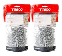 TIMCO Galvanized Square Twist Nail - 40 x 3.75-1kg Bag (Pack of 2)