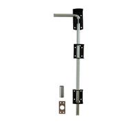 Timco Garage Drop Down Bolt Black - 18"