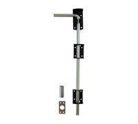 Timco Garage Drop Down Bolt - Black (Size 18" - 1 Each) Timco Black