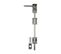 Timco Garage Drop Down Bolt - Hot Dipped Galvanised (Size 18" - 1 Each) in Silver Timco Silver