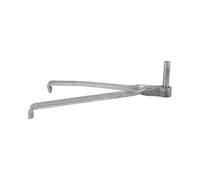 Timco Gate Hinge Hooks To Build Double Brick Hot Dipped Galvanised - 19mm