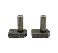 Timco Gate Hinge Hooks To Weld Self Coloured - 12mm