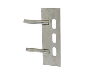 Timco GB2P Gravel Board Clip - Twin Pin - Galvanised 150 X 50Mm Unit 1