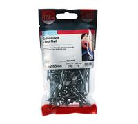 Timco GCN40P Clout Nails - Galvanised 40 X 2.65 TIMpac 100