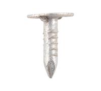 TIMCO Galvanized ELH Clout Nails - 25 x 3.00 - Extra Clamping - Perfect for Fitting Roofing Felt and plasterboard - 2.5kg Tub - Silver
