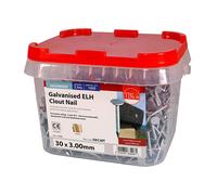 Timco GEC30T Extra Large Head Clout Nails - Galvanised 30 X 3.00