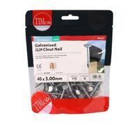 TIMCO Extra Large Head Clout Nails Galvanised - GEC40MB- you get 6