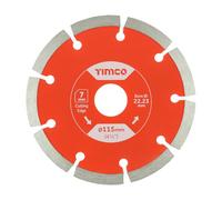Timco General Purpose Diamond Blade Segmented - 115 X 22.2