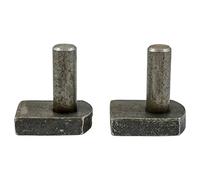 Timco GHW12STaurus Gate Hooks to Weld - Self Coloured - 12mm