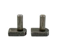 Timco GHW22S Gate Hooks To Weld - Self Coloured 22Mm Plain Bag 2