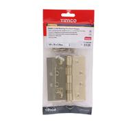 Timco Grade 11 Ball Bearing Fire Door Hinges - Electro Brass TIMbag 1 334753P