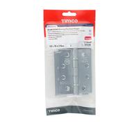 Timco Grade 11 Ball Bearing Fire Door Hinges - Satin Chrome TIMbag 1 334040P