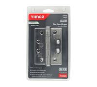 Timco Grade 13 Fire Door Hinges - Polished Stainless Steel Blister Pack 1 334843